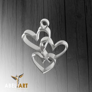 925 Sterling Silver Heart Necklace – Minimalist Heart Pendant – Gift for Her – Mother’s Day Jewelry – Elegant Silver Necklace