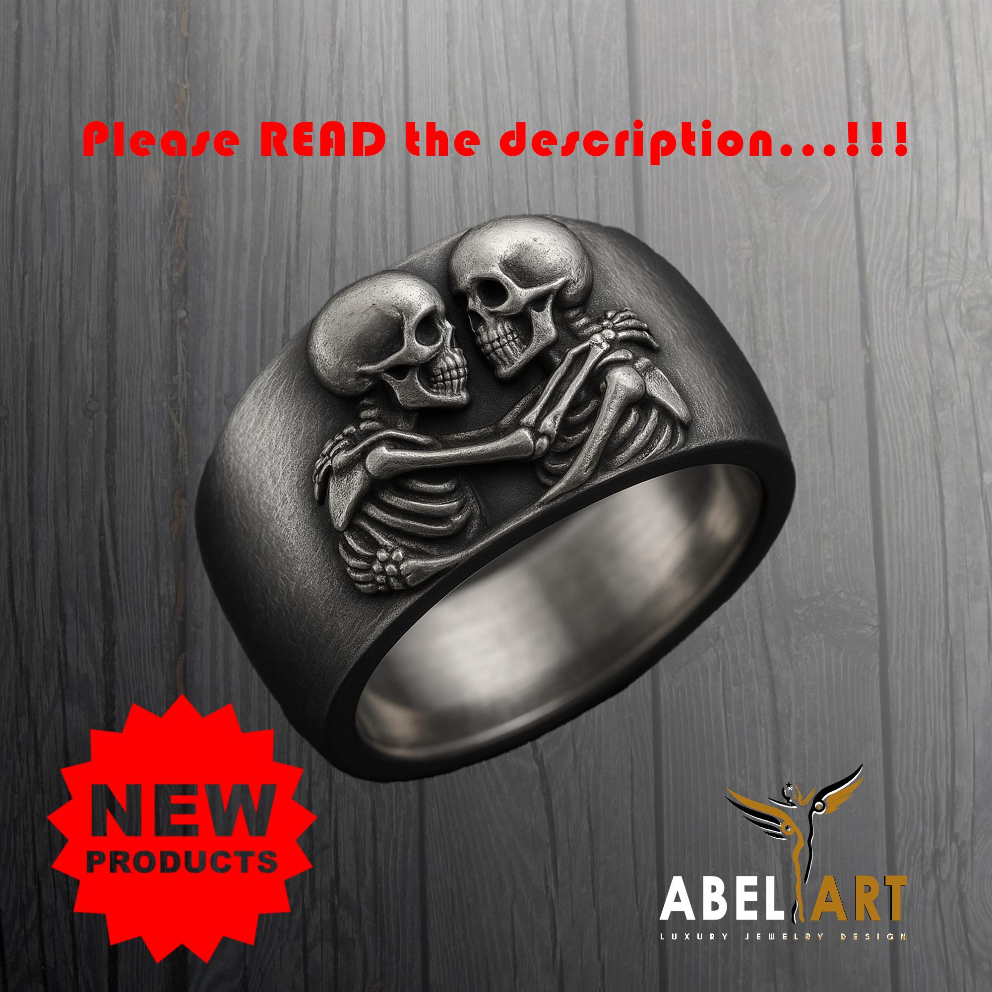 Kiss of death ring - Etsy 日本 