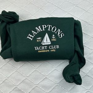 Geborduurd Hamptons-sweater
