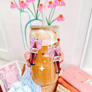 Gobelet en verre pour canette de coca light : 16 oz de soda