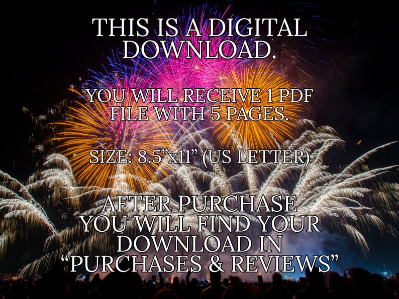 Printable New Years 2023 Coloring Pages Etsy