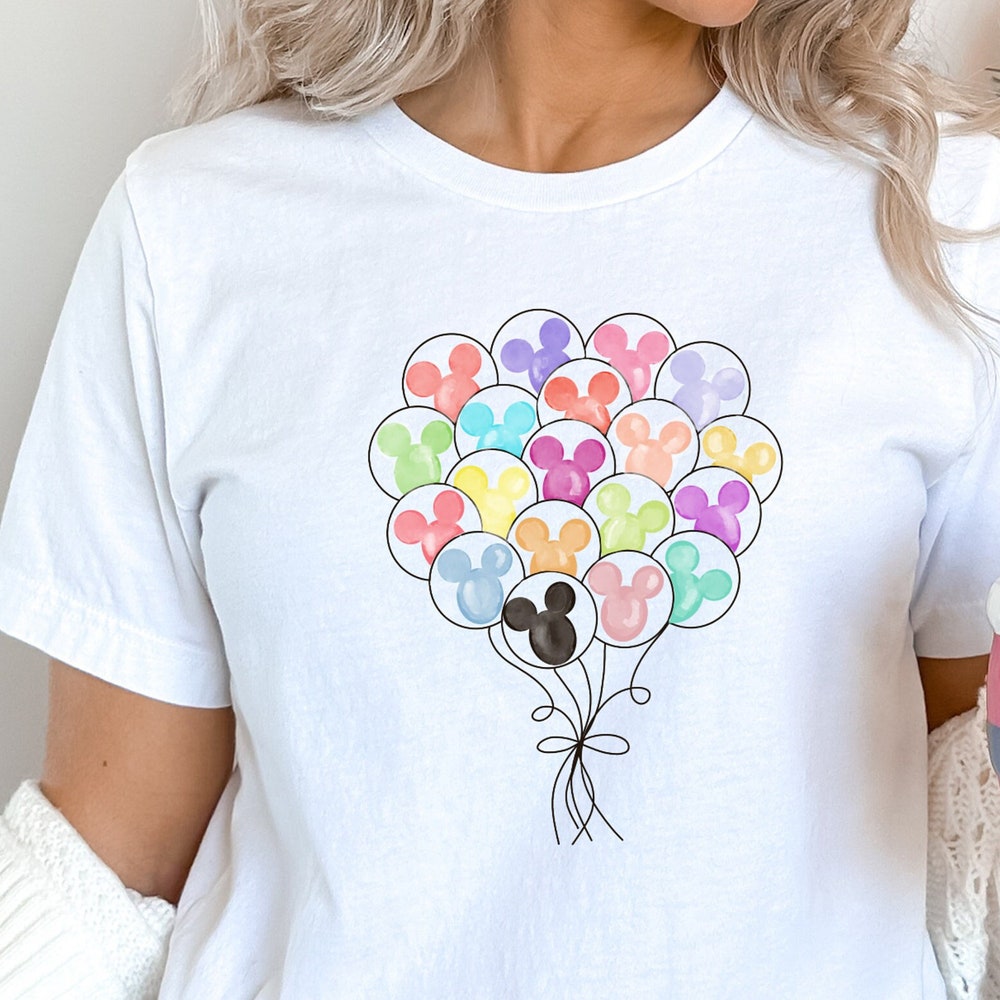 Disney Balloon Shirt, Group Shirt, Mickey Balloon Shirt, Disney Bestie Shirt, Magic Kingdom Shirt, Disneyland Shirt, Kids Shirt