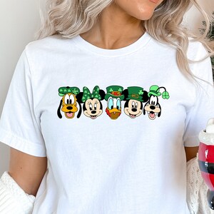 Lucky Mickey and Friends Shirt, Mickey St Patricks Day Shirt, Lucky Shirt, St Patricks Day Shirt, Cute St Pattys Shirt