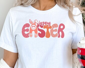 Happy Easter Shirt, Bunny Easter Shirt, Leuke Easter Shirt, Easter Shirt, Happy Easter, Easter Bunny Shirt, Bunny Shirt