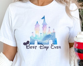 Disney Best Day Ever Castle Shirt, Best Day Ever Shirt, Disney Castle Shirt, Mickey and Friends Shirt, Disney Family Vacation Shirt