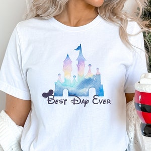 Disney Best Day Ever Castle Shirt, Best Day Ever Shirt, Disney Castle Shirt, Mickey and Friends Shirt, Disney Family Vacation Shirt