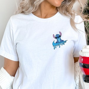 Stitch Shirt, Disney Pocket Shirt, Disney Shirt Disney Vacation Shirt, Disneyland Shirt, Stitch Disney Shirt, Cute Disney Shirt