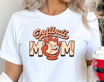 Camisa De Mamá De Softbol, Camisa De Mamá De Softbol, Camisa De Mamá De Deportes, Camisa De Día De La Madre, Camisa De Mamá, Regalo Del Día de la Madre