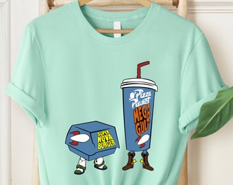 Koszulka Disney Toy Story, Koszulka Pizza Planet, Koszulka Buzz Lightyear i Woody, Koszulka Disney Snacks Koszulka Disney, Koszulka Toy Story damska