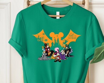 Micky und Freunde Halloween Shirt, Disney Halloween Shirt, süßes Disney Halloween Shirt, Frauen Disney Halloween Shirt