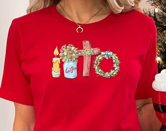 Easter Shirt, Easter Cross Shirt, Easter Jesus Shirt, Easter Candle Shirt, Spring Shirt, He is Risen Easter Shirt, Christian Easter Shirt