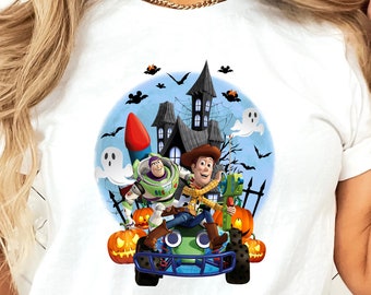 Camisa de Toy Story de Halloween, camisa de Halloween de Disney, camisa familiar de Toy Story, camisa de Toy Story Land, camisa de Halloween de Disneyland, regalo de Halloween
