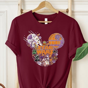 Star Wars Halloween Shirt, Mickey Halloween Shirt, Trick Or Treat Shirt, Spooky Season Shirt, Mickey Ears,Halloween Matching Shirt