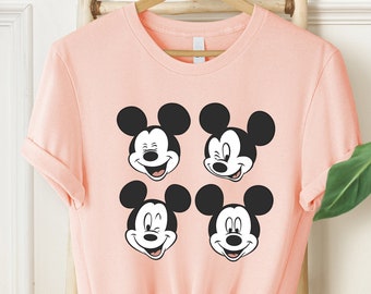Retro Mickey Mouse shirt, Disney shirts, Mickey Head shirt, Disney familie shirts, Disneyland shirt, vintage Disney shirt, Disney trip shirt