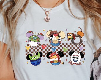 Disney Toy Story Shirt, Disney Shirt, Mickey Ears Shirt, Disney Toy Story Shirt, Friends Shirt, Vintage Disney T-shirt, Disney Trip Shirt