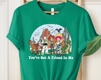 Você tem um amigo em mim Toy Story, camisa da Disney, camisa do Disney Toy Story, camisa da família Disney, camisa do grupo Disney, camisa das férias da Disney