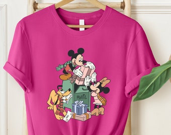 Mickey and Friends Christmas Shirt, Disney Christmas Shirt, Disney Friends Christmas Shirt, Christmas Lights Shirt, Christmas Gifts