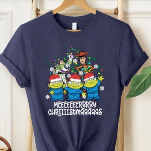 Merry Christmas Shirt, Toy Story Christmas Shirt, Disney Christmas Shirt, Disney Toy Story, Disney Group Shirt, Disney Santa Shirt