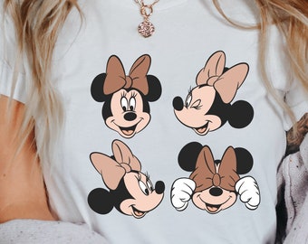 Camicia Minnie Mouse, Camicia Disney Minnie, Camicia Donna Disney, Camicia Viaggio Disneyworld, Camicia Carina Minnie Mouse, Camicia Minnie, Divertente Maglietta Disney