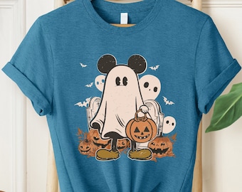 Mickey Ghost Halloween Shirt, Mickey Boo Shirt, Micky ist nicht so gruselig Shirt, Disney Halloween Shirt, Disney Kürbisse Shirt