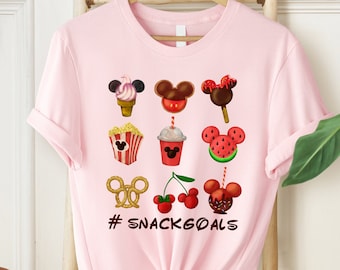 Disney Snacks Goals Shirt, Disney Ears Shirt, Disney Epcot Shirt, Mickey Ears Shirt, Around the World Tee, Minnie Ears Tee, Disney Trip Tee