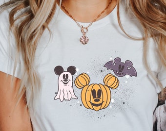 Mickey Halloween Shirt, Disney Halloween Shirt, Halloween Matching Shirts, Halloween Shirt, Halloween Ghost Shirt, Halloween Couple Shirt