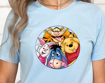 Winnie The Pooh Shirt, Piglet Shirt, Tigger Shirt,Eeyore Shirt, The Pooh Shirt,  Funny Disney Shirt, Disney Couple Shirt, Disney Trip Shirt