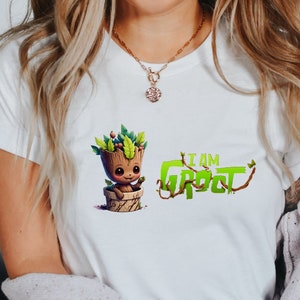 I am Groot Shirt, Baby Groot Shirt, Baby Groot Youth Shirt, Guardians Of The Galaxy Shirt, Cute Disney Shirt, Disney Kids Shirt