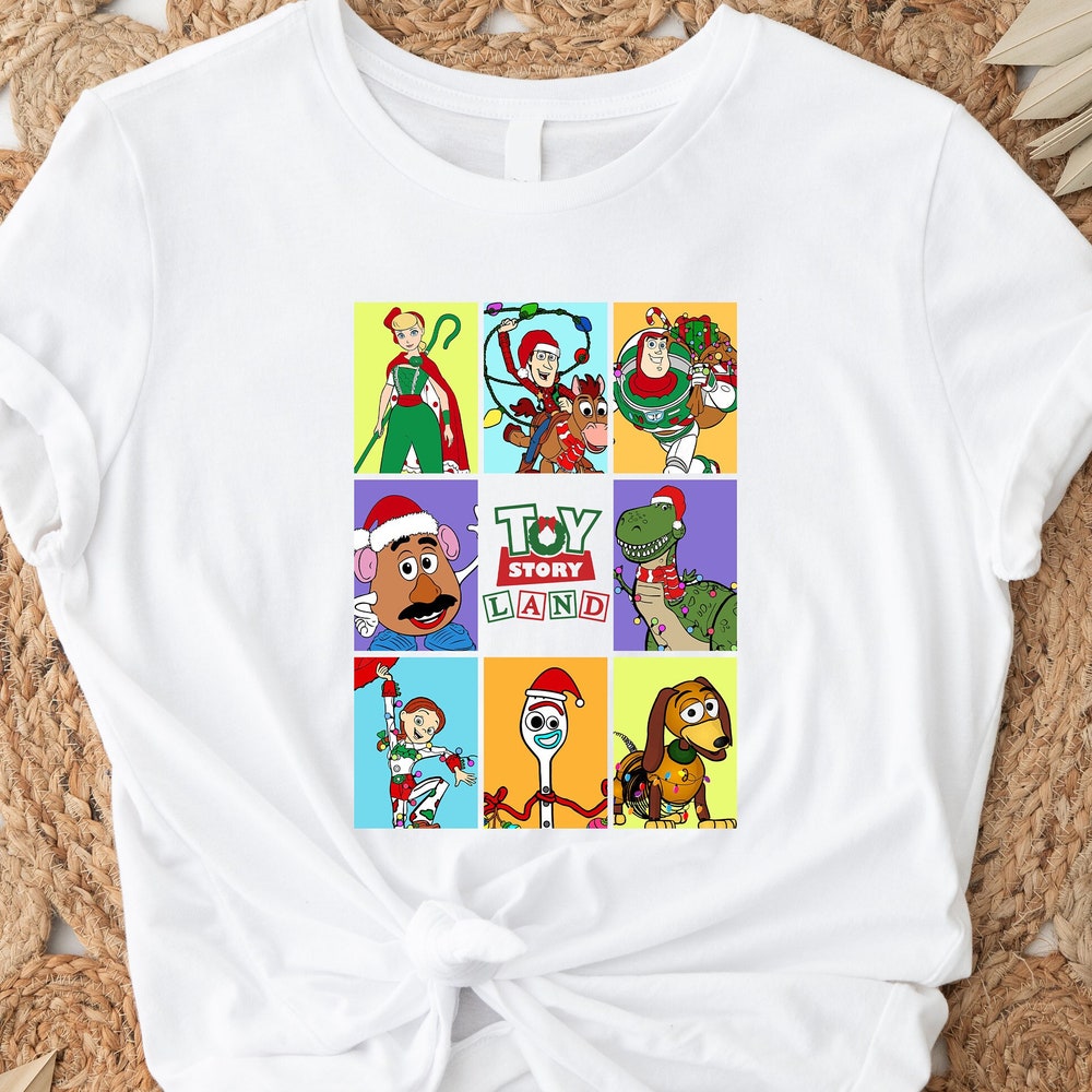 Disney Toy Storyland, Toy Story Group Shirt, Toy Story Christmas Shirt, Disneyland Christmas,Disney Christmas Shirt