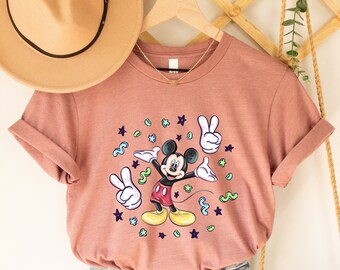 Disney Mickey Shirt, Disney Ear Shirt, Disney Shirt, Unisex Disney T-Shirt, Disneyland Shirt, Disney Family Shirt