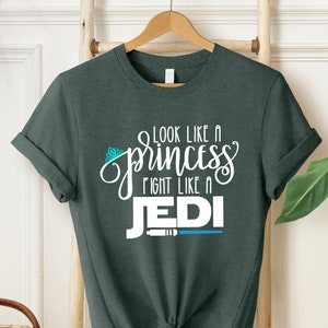 Camiseta princesa leia fight like a girl shop
