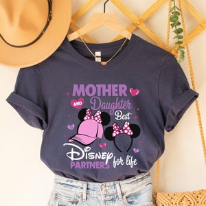 Mother and daughter disney for life partner’s, Mama Mini Shirt, Disney Partner’s Shirt,Disney Matching Shirt, Best Disney Trip Shirt