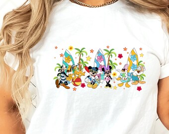 Disney Summer Shirt, Mickey Minnie Mouse Beach Shirt, Summer Magic Mouse Shirt, Family Under the Sea Shirt, Family Summer Vibes Shirt