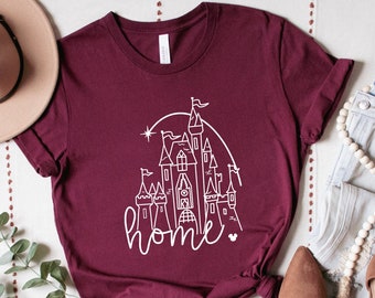 Home Disney Castle Shirt, Disneyland  Shirt, Disneyworld Shirt, Disney Castle Shirt, Disney Shirt For Women Or Man