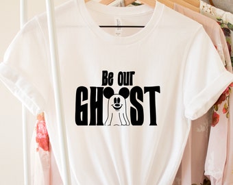 Be Out Ghost Shirt, Mickey Ghost  Shirt, Spooky Season Shirt, Disney World T-shirt, Disneyland Halloween Party Gift, Mickey’s Not So Scary