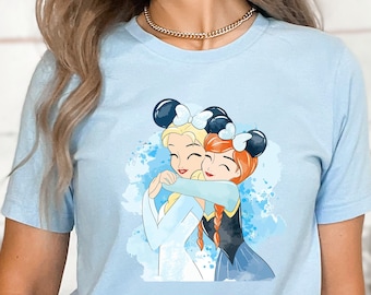 Frozen Princess Shirt, Disney Princess Elsa T-Shirt, Frozen Elsa Anna Shirt, Disney Princess Elsa Shirt, Princess Anna Shirt