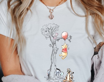 Winnie The Pooh Shirt, Disney Shirt, Pooh Bear Shirt,  Piglet Shirt, Eeyore Shirt, Tigger Shirt,  Disney Family Shirt