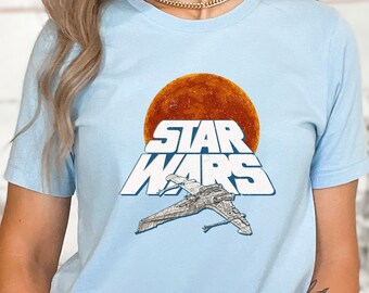 Star Wars 1977 Shirt, Star Wars Shirt, XWing Shirt, Disney Star Wars Shirt, Disney Shirt, Star Wars Gift, Retro Star Wars, Vintage Star Wars