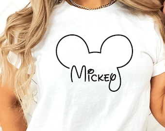 Mickey Shirt Vintage, Mickey Shirt For Women And Men, Disneyworld Shirt Family, Disney Mickey Mouse Shirt, Disneyland Shirt, Disney Vacation