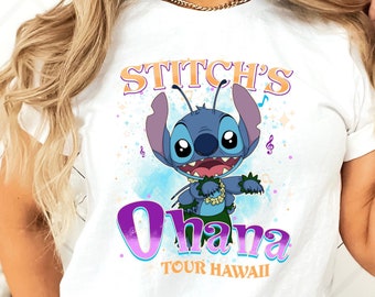 Koszulka Stitch Ohana, Koszulka Disney Holiday, Koszulka Disney Holiday, Koszulka Ohana Means Family, Koszulka Ohana, Koszulka Disney, Koszulka Lilo And Stitch