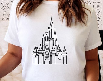 Disney Castle Shirt, Disneyworld Shirt, Magic Kingdom Shirt, Shirt, Disney Trip Shirt, Vintage Disney Shirt