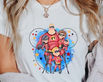 Incredibles Family Shirt, Disney Incredibles Shirt, Disney World Shirt, Disneyland Shirt, Family Vacation, Pixar Pier Tee