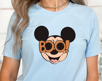 Mickey Boo Shirt, Mickey Halloween Shirt, Disney Halloween Shirt, Halloween Mickey T-Shirt, Disney Boo Shirt, Spooky Shirt, Mickey Mouse Tee