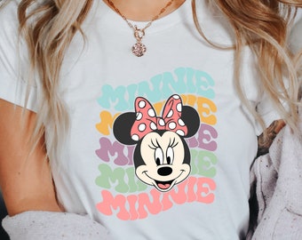 Minnie Shirt, Retro Minnie Shirt, Disney Minnie Shirt, Disney Family Tee, Disney Retro Shirt, Minnie Mouse Shirt, Minnie Disney Shirt