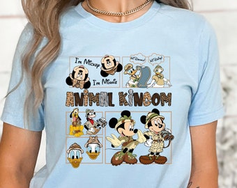 Disney Animal Kingdom Shirt, Vintage Animal Kingdom Shirt, Mickey Safari Shirt, Disney Safari Trip Shirt, Safari Mode Shirt