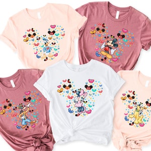 Benutzerdefinierte Disney Shirts, Mickey Family Shirts, personalisierte Disney Shirt, Minnie Shirt, Mickey Group Shirts, Disneyland Group Shirts