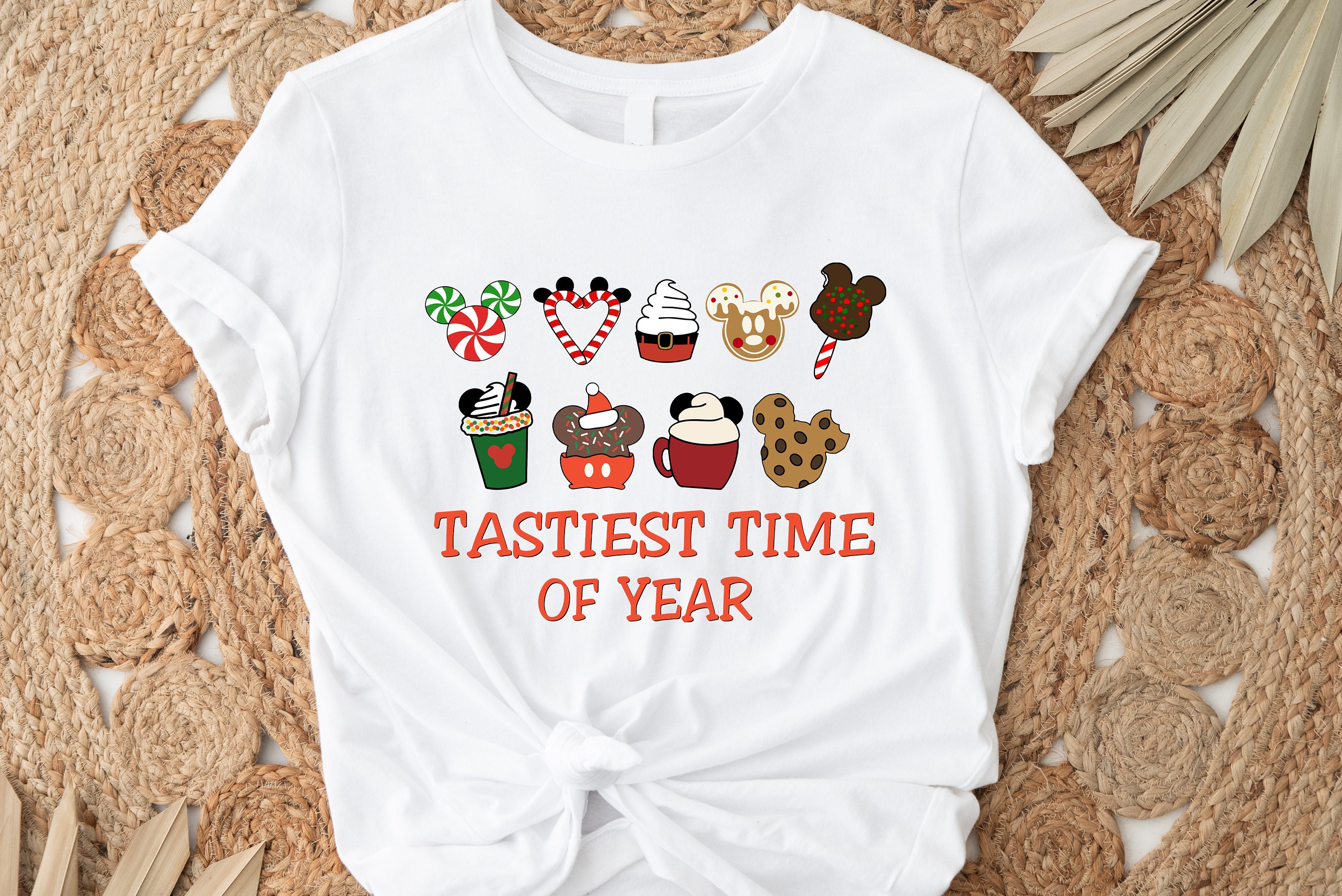 Discover Disney Tastiest Time Of Year Weihnachtsshirt, Mickey Christmas Snacks T-Shirt