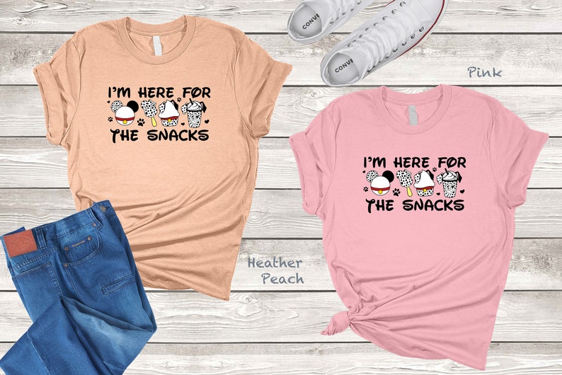 I’m Here For The Snacks, 101 Dalmatian Shirt, 101 Dalmatians, Disney Snacks Shirt, Mickey Ears Shirt, Disney Drink Shirt, Disney Food Shirt image 3