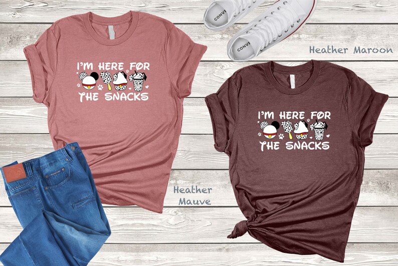 I’m Here For The Snacks, 101 Dalmatian Shirt, 101 Dalmatians, Disney Snacks Shirt, Mickey Ears Shirt, Disney Drink Shirt, Disney Food Shirt image 7