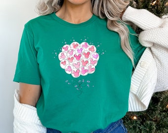 Disney Balloon Shirt, Mickey Balloon Shirt,Disney Shirt, Vintage Disney Shirt, Disney Balloon Shirt, Disney Gift, Comfort Colors Shirt